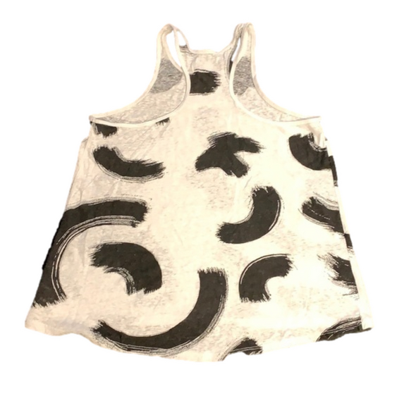 American Eagle Small Black & White Abstract Tank - Picture 3 of 3